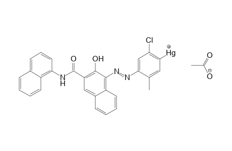 4-{[4(ACETOXYMERCURI)-5-CHLORO-o-TOLYL]AZO}-3-HYDROXY-N-(1-NAPHTHYL)-2-NAPHTHAMIDE