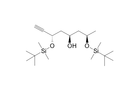 (2R,4R,6S)-2,6-bis(tert-Butyldimethylsilyloxy)oct-7-yn-4-ol