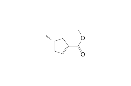 (4S)-4-methyl-1-cyclopentenecarboxylic acid methyl ester