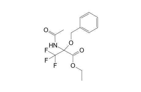 2-Acetamido-2-benzoxy-3,3,3-trifluoro-propionic acid ethyl ester