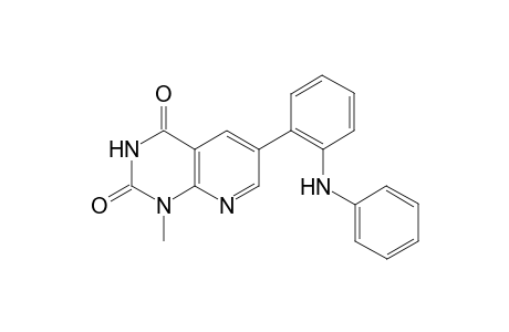 1-Methyl-6-(N-phenyl-2-aminophenyl)pyrido[2,3-d]pyrimidine-2,4(1H,3H)-dione