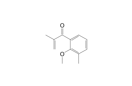 1-(2-Methoxy-3-methylphenyl)-2-methyl-2-propen-1-one