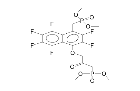 O,O-DIMETHYL-2-OXO-3-[4-(O,O-DIMETHYLPHOSPHONATOMETHYL)HEXAFLUORO-1-NAPHTHYLOXYPROPYL]PHOSPHONATE