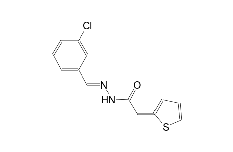 N'-[(E)-(3-chlorophenyl)methylidene]-2-(2-thienyl)acetohydrazide