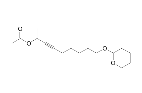 9-(Tetrahydropyranyloxy)non-3-yn-2-yl Acetate