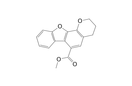 3,4-Dihydro-2H-benzofuro[3,2-h]chromene-6-carboxylic acid methyl ester