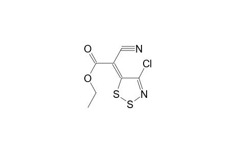 Ethyl (2Z)-(4-chloro-5H-1,2,3-dithiazol-5-ylidene)(cyano)ethanoate