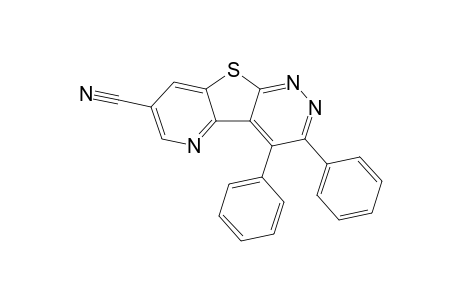 7-Cyano-3,4-diphenylpyrido[2',3':4,5]thieno[2,3-c]pyridazine