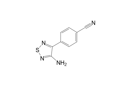 4-(4-amino-1,2,5-thiadiazol-3-yl)benzonitrile