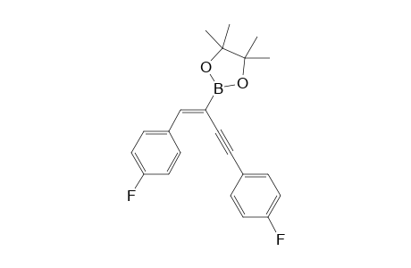 (Z)-2-(1,4-Bis(4-fluorophenyl)but-1-en-3-yn-2-yl)-4,4,5,5-tetramethyl-1,3,2-dioxaborolane