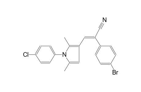 benzeneacetonitrile, 4-bromo-alpha-[[1-(4-chlorophenyl)-2,5-dimethyl-1H-pyrrol-3-yl]methylene]-
