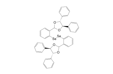 (R,R)-Bis{2-[4,5-diphenyl-1,3-dioxolan-2-yl]phenyl}diselenide