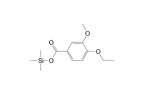 4-Ethoxy-3-methoxy-benzoic acid trimethylsilyl ester