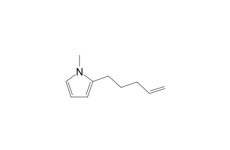 1-Methyl-2-(pent-4-en-1-yl)-1H-pyrrole