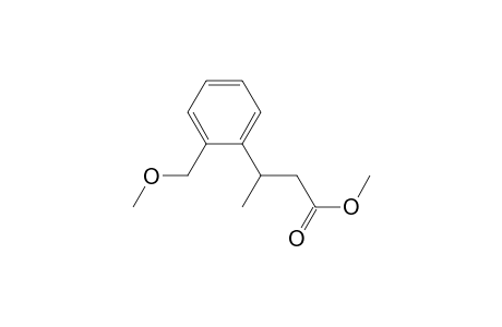 Methyl 3-[2-Methoxymethylphenyl]butanoate