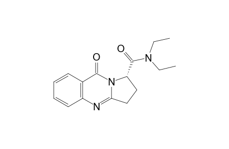 Diethyl [(1S)-(-)-2,3-Dihydropyrrolo[2,1-b]quinazolin-9(1H)-on]-1-ylcarboxamide