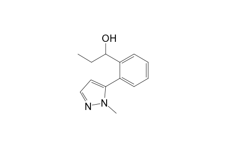 5-[2-(.alpha.-Hydroxypropyl)phenyl]-1-methylpyrazole