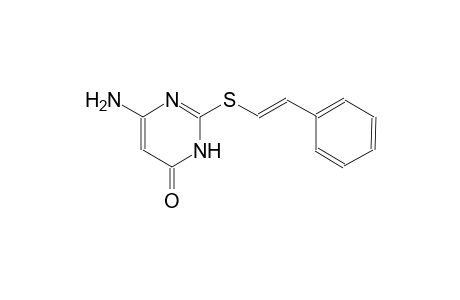 6-Amino-2-styrylsulfanyl-3H-pyrimidin-4-one
