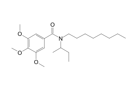Benzamide, 3,4,5-trimethoxy-N-(2-butyl)-N-octyl-