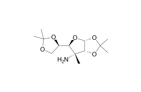 .alpha.-D-Glucofuranose, 3-amino-3-deoxy-3-C-methyl-1,2:5,6-bis-O-(1-methylethylidene)-