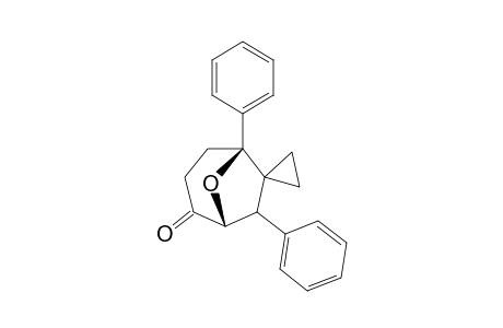 (1R,5S)-5,7-diphenyl-8-oxaspiro[bicyclo[3.2.1]octane-6-1'-cyclopropan]-2-one