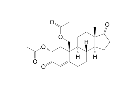 Androst-4-ene-3,17-dione, 2,19-bis(acetyloxy)-, (2.alpha.)-