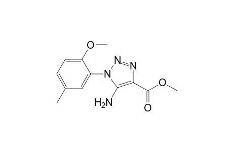 Methyl 5-amino-1-(2-methoxy-5-methylphenyl)-1H-1,2,3-triazole-4-carboxylate