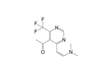 ethanone, 1-[4-[(Z)-2-(dimethylamino)ethenyl]-6-(trifluoromethyl)-5-pyrimidinyl]-