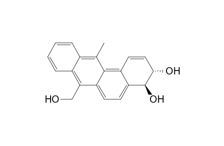 (E)-3,4-Dihydroxy-12-methyl-3,4-dihydrobenz(a)anthracene-7-methanol
