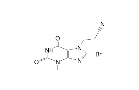 1-(2-cyanoethyl)-2-bromo-4-methyl-1H-4,5,6,7-tetrahydroimidazo[4,5-d]pyrimidin-5,7-dione
