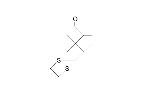 6,6-Ethylenedithio-tricyclo(6.3.0.0/4,8/)undecan-11-one
