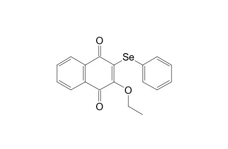 2-Phenylseleno-3-ethoxy-1,4-naphthoquinone