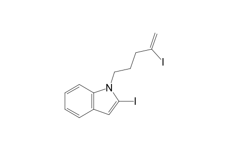 2-Iodo-1-(2-iodopent-1-en-5-yl)indole