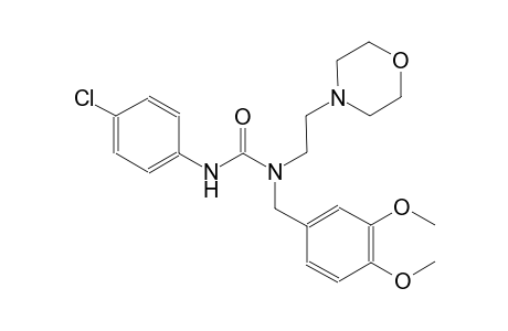 urea, N'-(4-chlorophenyl)-N-[(3,4-dimethoxyphenyl)methyl]-N-[2-(4-morpholinyl)ethyl]-