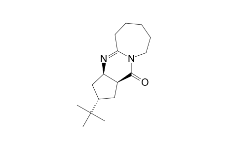 (2R*,3AS*,11AR*)-2-TERT.-BUTYL-1,2,3,3A,5,6,7,8,9,11A-DECAHYDROCYCLOPENTA-[D]-AZEPINO-[1,2-A]-PYRIMIDIN-11-ONE