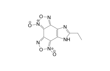 7H-2,5-Dioxa-1,3,4,6,7,9-hexaazatrindene, 8-ethyl-, 3,6-dioxide
