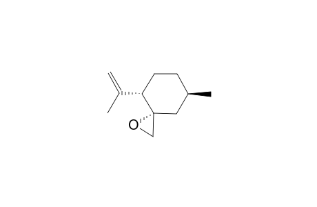 (+)-(1S,2S,5R)-4-isopropenyl-7-methyl-1-oxaspiro[2,5]octane