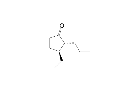 trans-3-ethyl-2-n-propylcyclopentanone