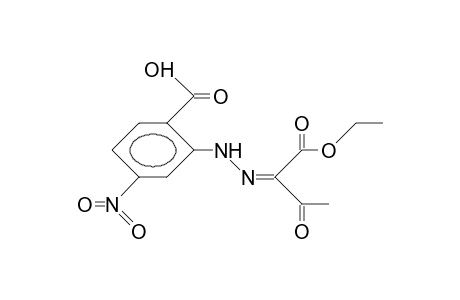 syn-2-(2-Carboxy-5-nitro-phenyl-hydrazono)-acetoacetic acid, ethyl ester