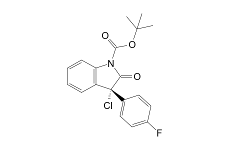 (R)-tert-Butyl 3-chloro-2-oxo-3-(4-fluorophenyl)indoline-1-carboxylate
