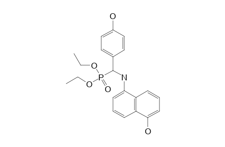 DIETHYL-(5-HYDROXYNAPHTHALEN-1-YL-AMINO)-(4-HYDROXYPHENYL)-METHYLPHOSPHONATE