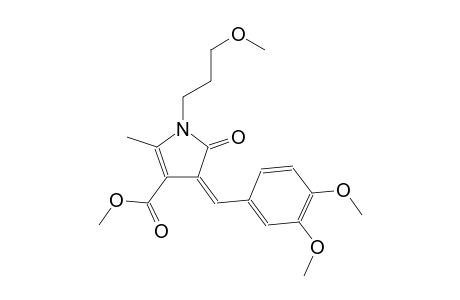 1H-pyrrole-3-carboxylic acid, 4-[(3,4-dimethoxyphenyl)methylene]-4,5-dihydro-1-(3-methoxypropyl)-2-methyl-5-oxo-, methyl ester, (4Z)-