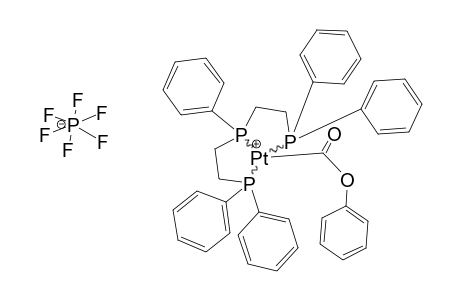 [(PT(TRIPHOS)(C(O)OC6H4-PARA-H)][PF6]