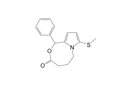 8-(methylsulfanyl)-1-phenyl-5,6-dihydro-1H-pyrrolo[2,1-c][1,4]oxazocin-3(4H)-one