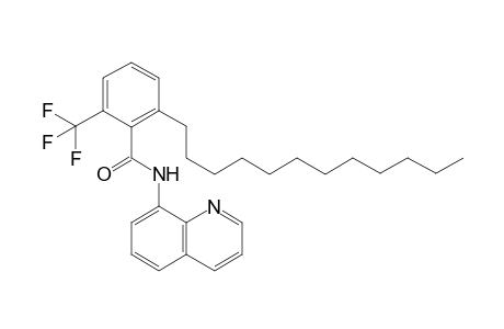 2-dodecyl-N-(quinolin-8-yl)-6-(trifluoromethyl)benzamide