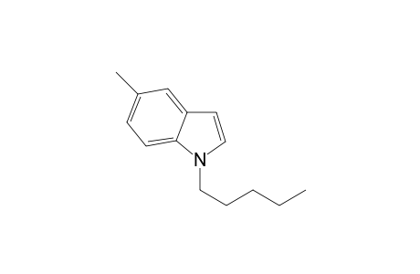 5-Methyl-1-pentylindole