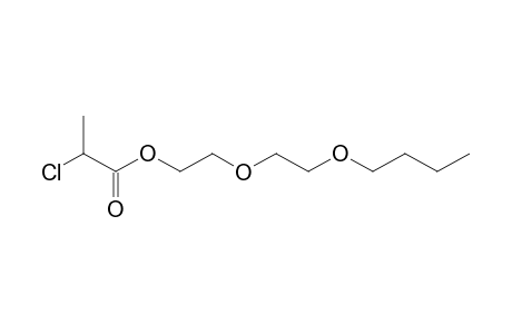 2-chloropropionic acid, 2-(2-butoxyethoxy)ethyl ester