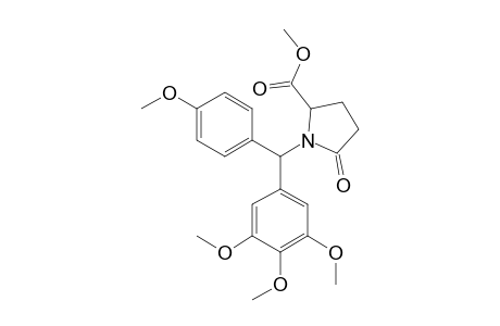 METHYL-N-(3,4,5,3'-TETRAMETHOXYBENZHYDRYL)-PYROGLUTAMATE