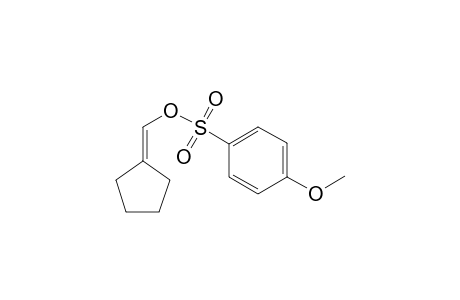Cyclopentylidenemethyl 4-methoxybenzenesulfonate