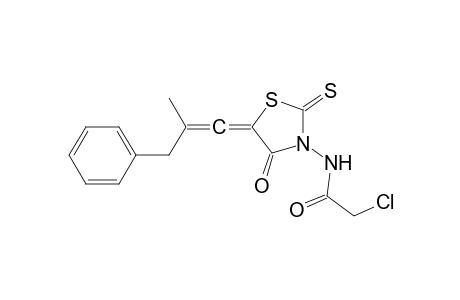 3-[(2'-Chloroacetyl)amino]-5-[2'-methyl-3'-phenylpropenylidene]-2-thioxothiazolidin-4-one